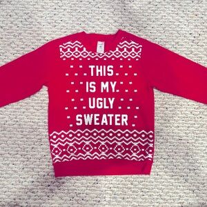 Christmas sweater size 4